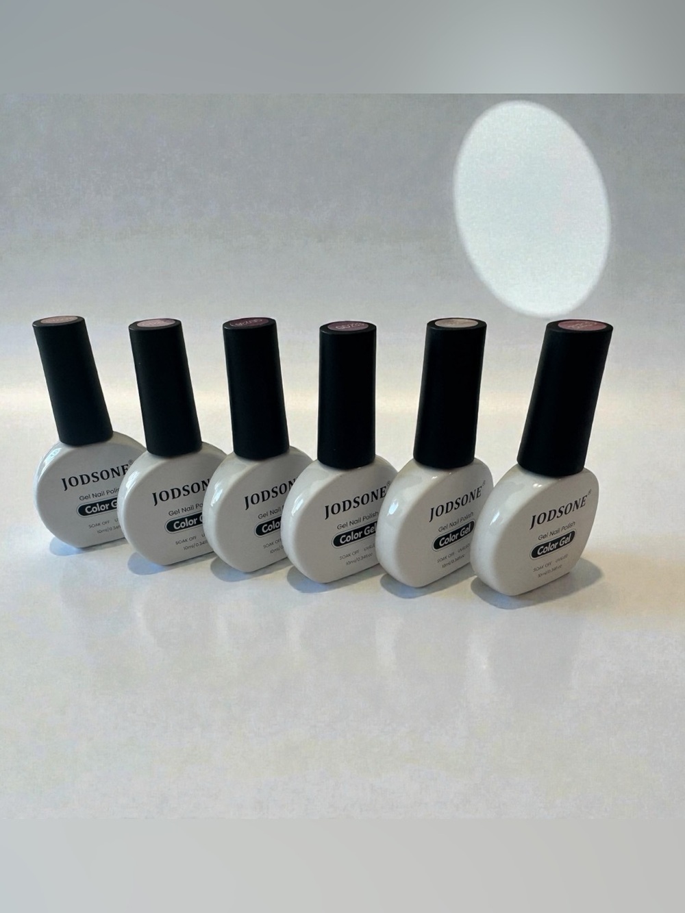 Cream White Gel Nail Polish Set – 6-Piece Cream Neutral Shades
